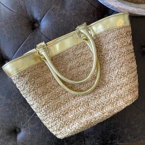 Victoria’s Secret Woven Tote Bag